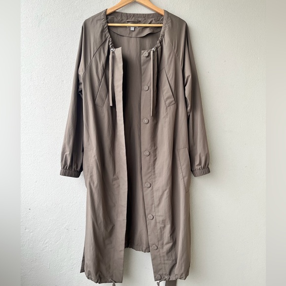 COS | Belted Midi Nylon Jacket - Picture 6 of 16